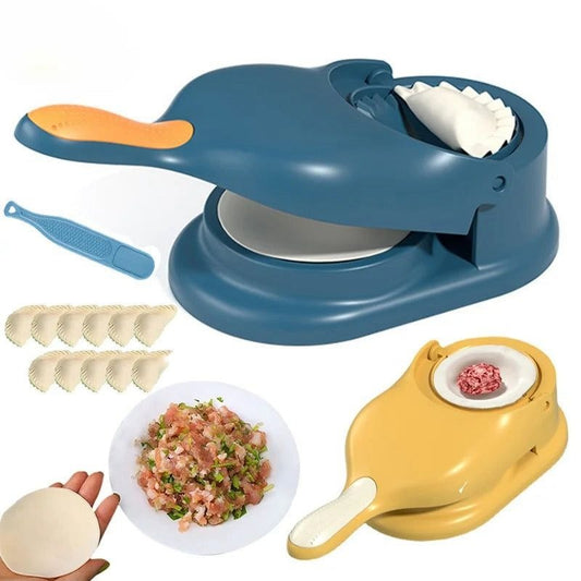 2-in-1 Manual Dumpling Maker | Portable Samosa & Easy Kitchen DIY Pastry Accessory