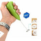 Coffee Beater & Milk Frother – Mini Handheld Egg Whisk, Drink Mixer (Random Color)
